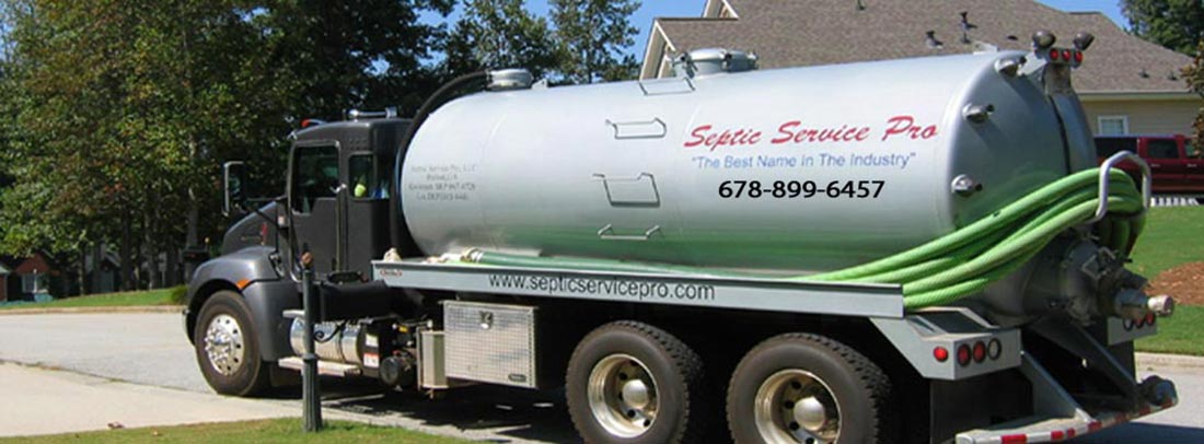 a truck used for septic services